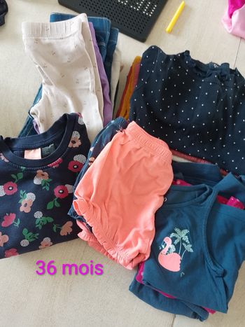 Lot fille 36 mois 