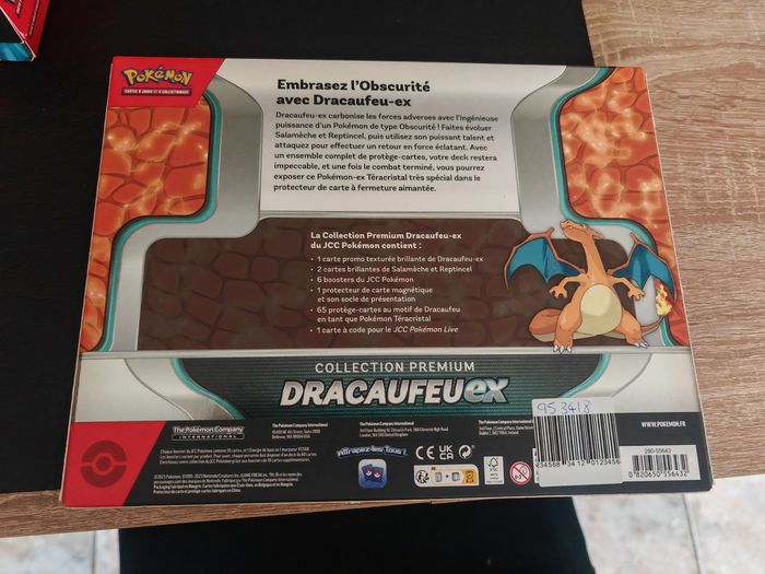 Coffret pokemon dracaufeu ex mewtwo ex ampibidou ex - photo numéro 2