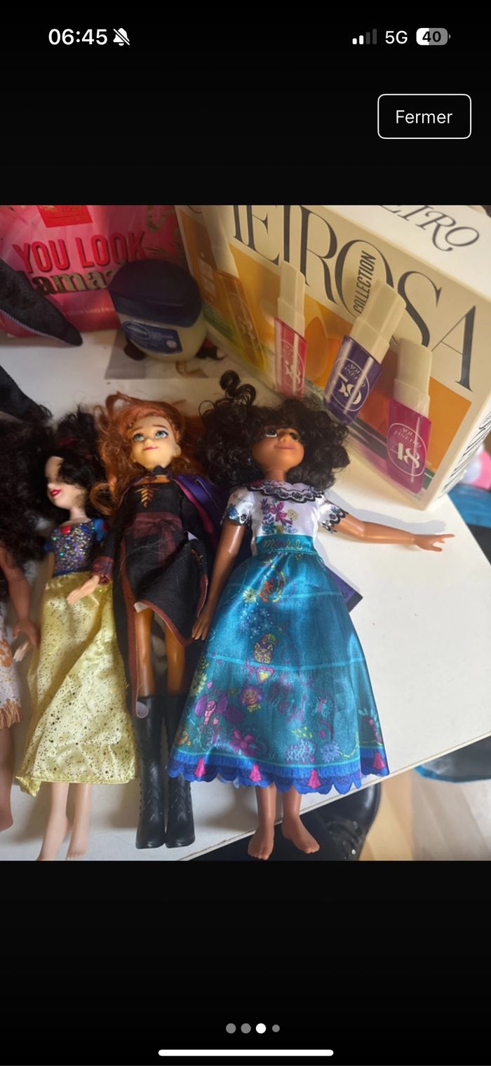 Lot de 11 Barbie Disney - photo numéro 3
