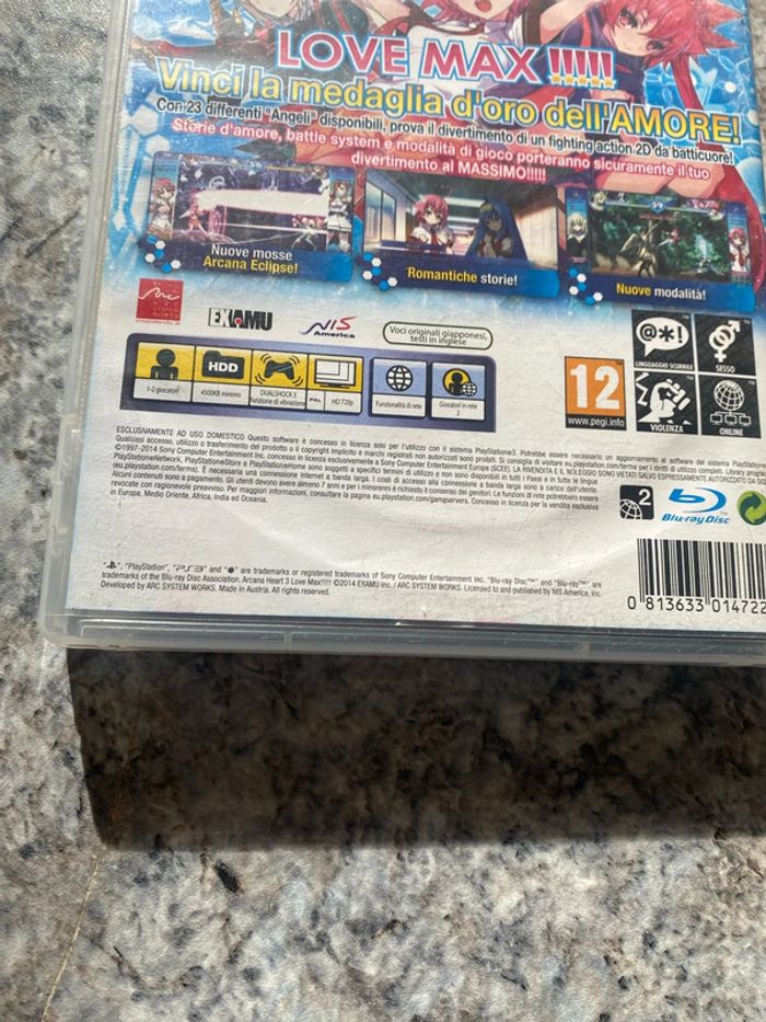 arcana hearts 3 love max ps3 - photo numéro 5