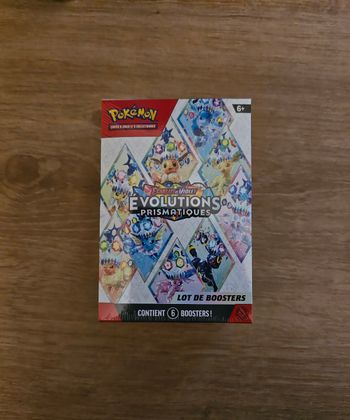 Bundle 6 boosters Évolutions Prismatique