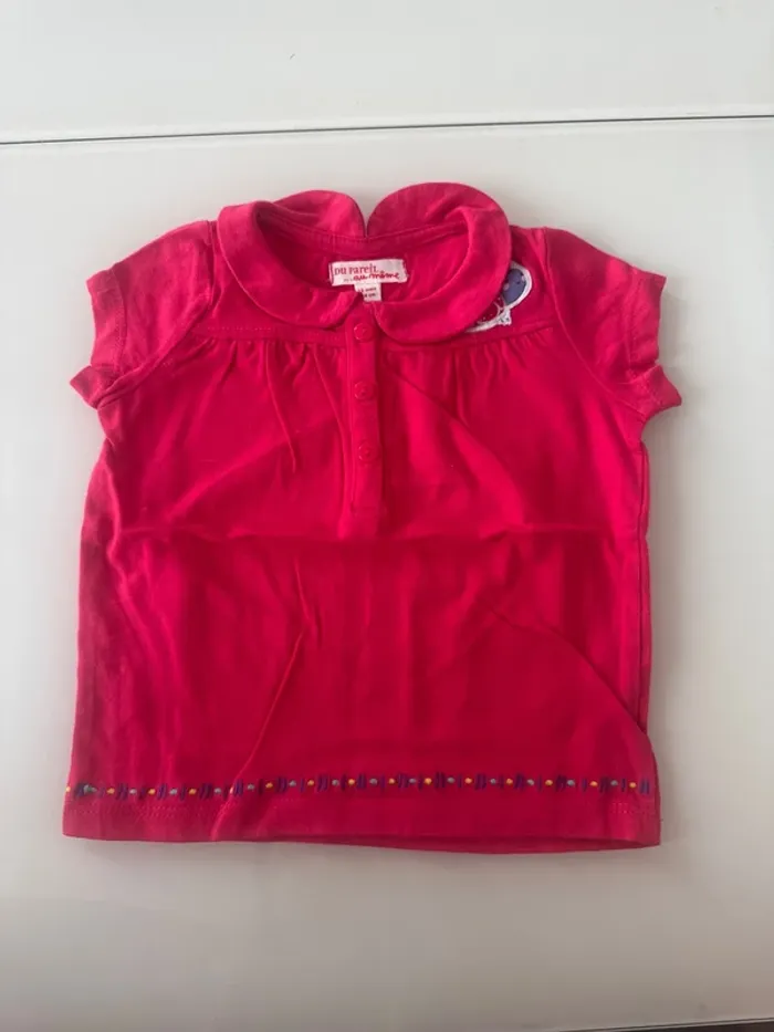 Teeshirt manche courte 12 mois