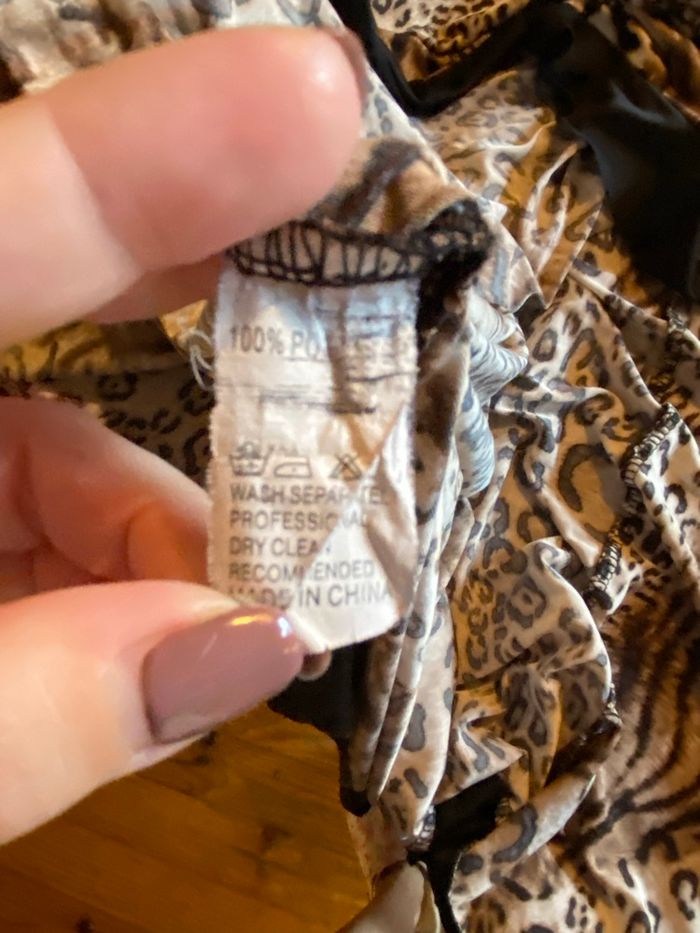 Robe longue imprimé animal – Breakout - photo numéro 3