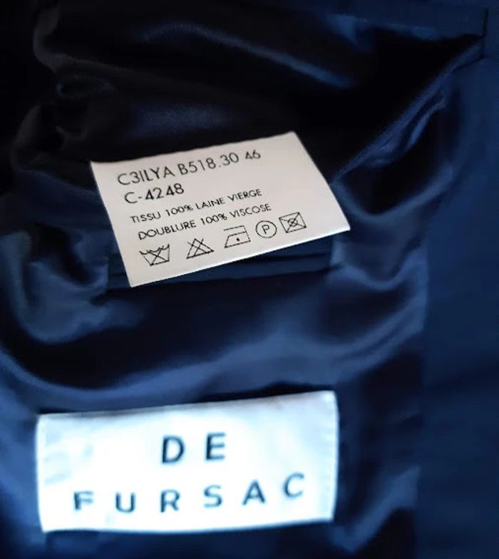 Costume de Fursac bleu Taille S - photo numéro 3