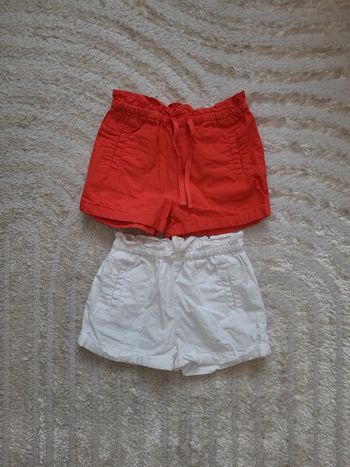 Lot de 2 short bébé fille