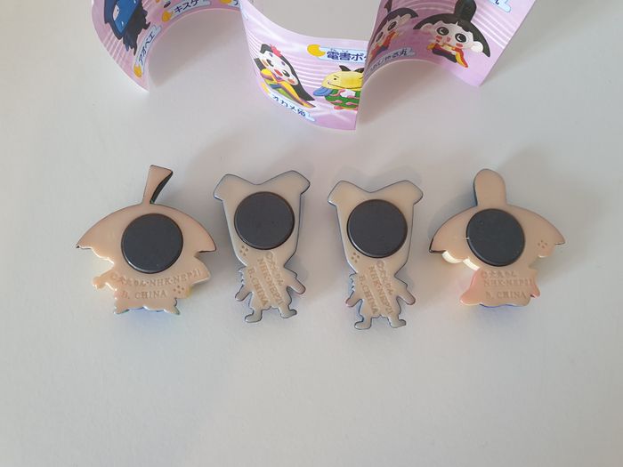 lot de 4 magnet shin chan gashapon - photo numéro 3