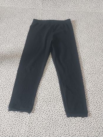Legging noir fille 14 ans – La Halle – Bas dentelle