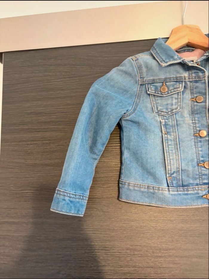Veste en jean bleu Okaïdi 3 ans - photo numéro 6