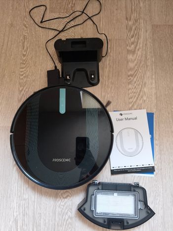 Robot aspirateur laveur Proscenic 850T - fonctionne mais à vérifier 