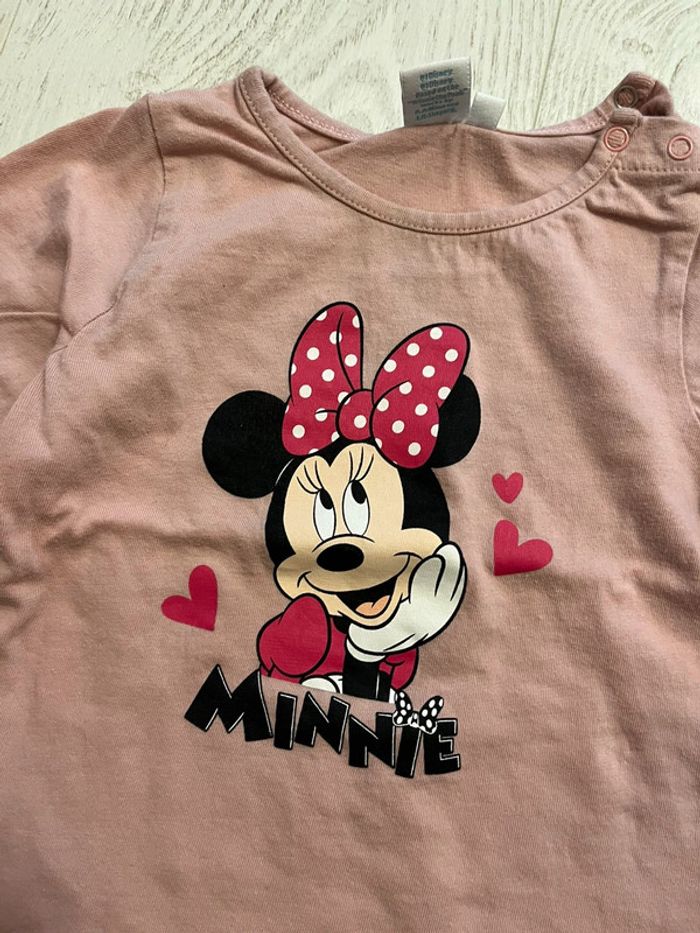 Lot de 2 t shirts manches longues Minnie - photo numéro 6
