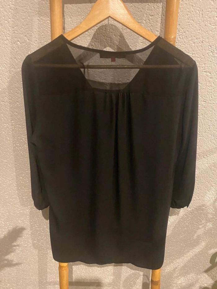 Blouse noir fluide - photo numéro 2