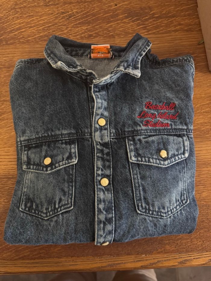 Chemise en jeans tape à l’œil - photo numéro 2