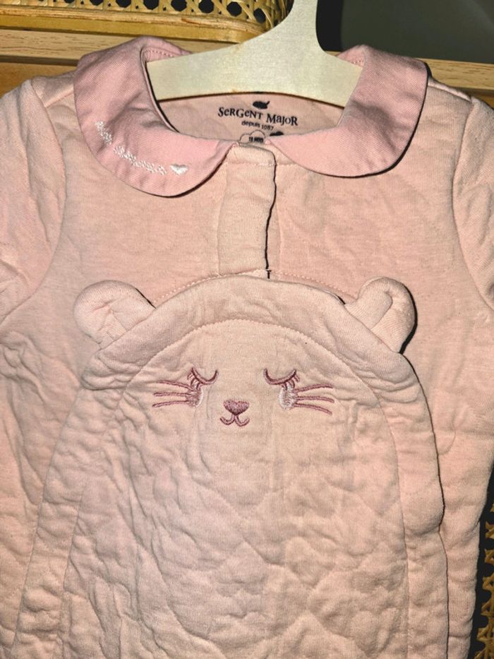 Pyjama rose chat Sergent Major - photo numéro 2
