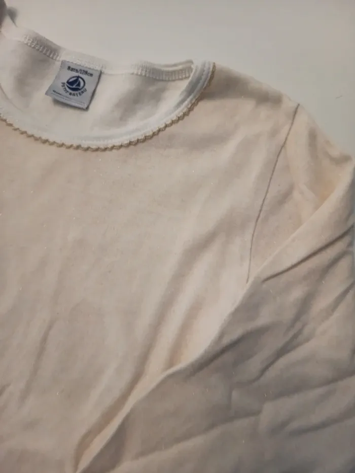 Tee shirt petit bateau 8 ans - photo numéro 3
