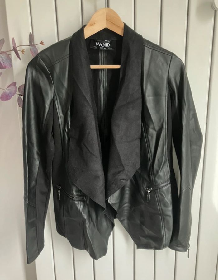 Veste similicuir Wallis