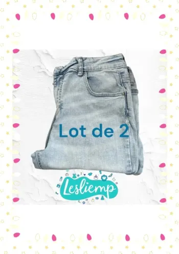 Lot de 2 jean 12 ans primark