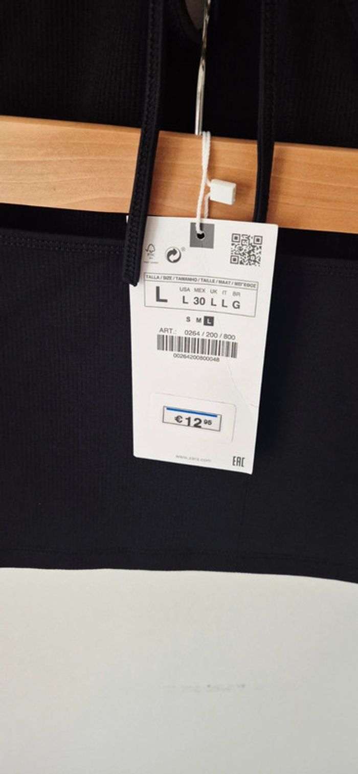 Crop top Zara Taille L - photo numéro 2