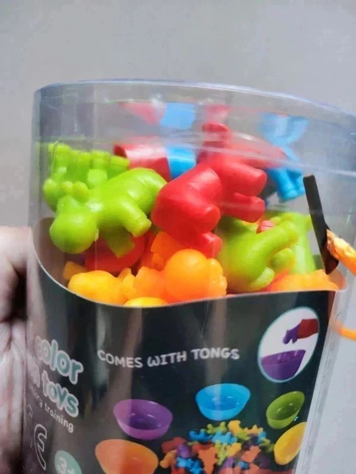 Jouets de classification des couleurs pour enfants Montessori - photo numéro 4