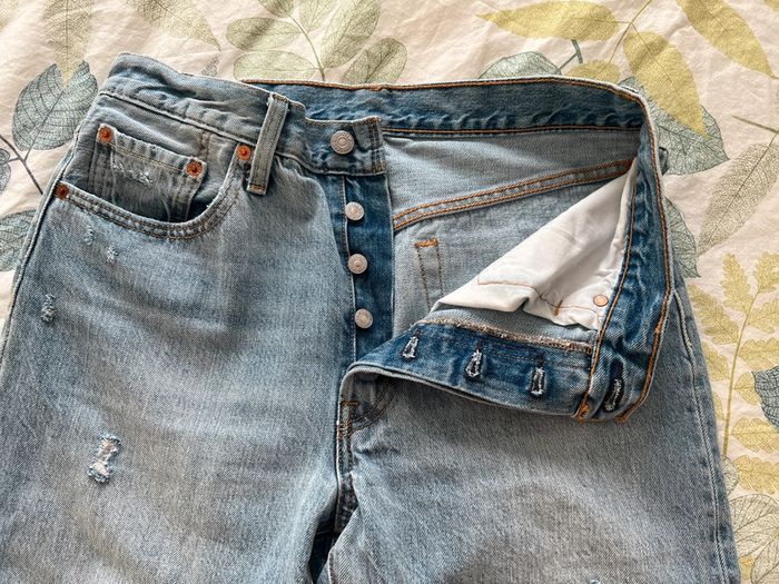 Levi’s 501 femme bleu délavé W29 L32 - photo numéro 11