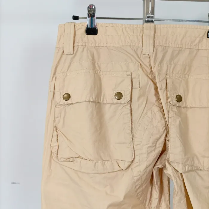 Pantalon cargo beige Ralph Lauren 100% coton - Taille 6 - Style utilitaire avec poches A593 - photo numéro 13