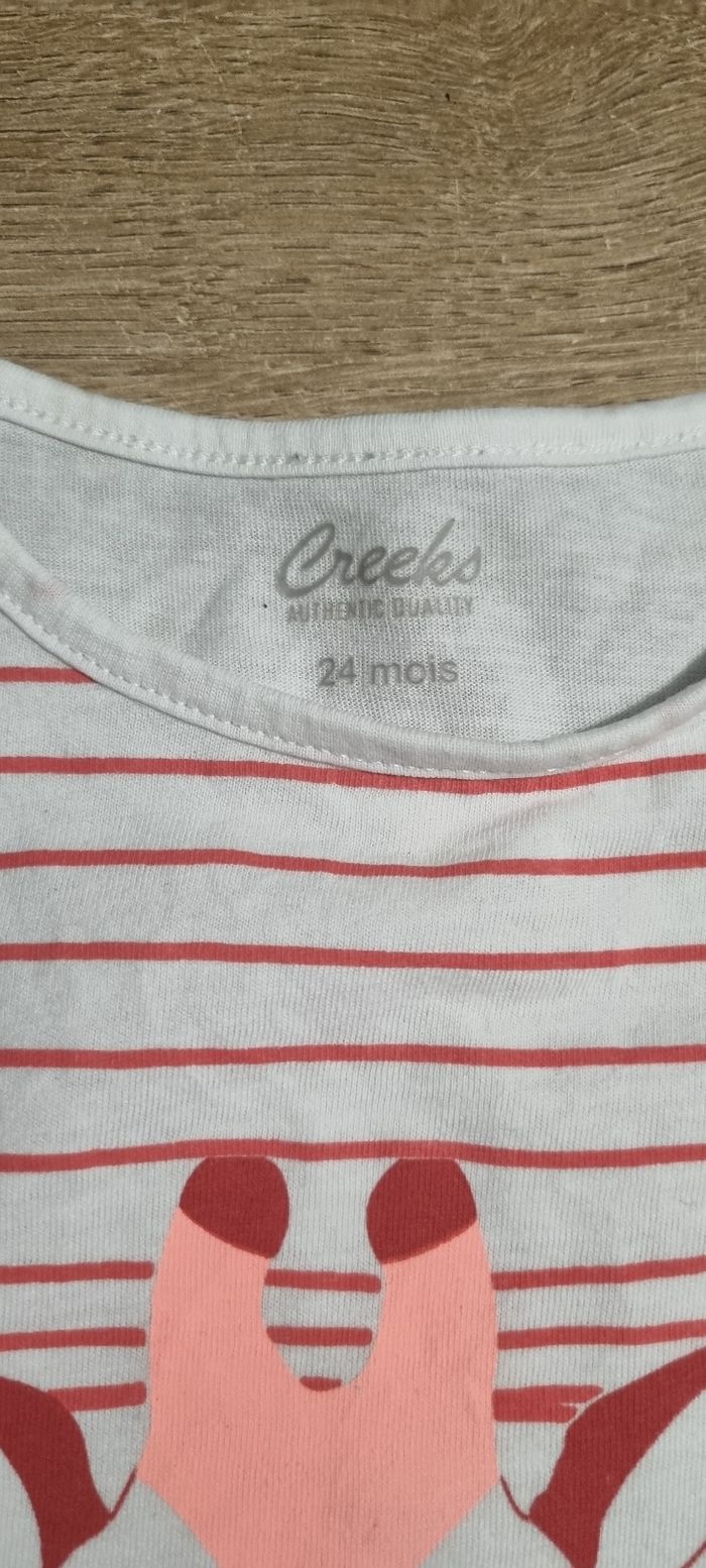 T-shirt MC 24 mois 🦒 - photo numéro 4