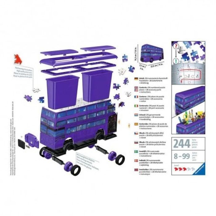 Puzzle 3D Magicobus Harry Potter - photo numéro 2