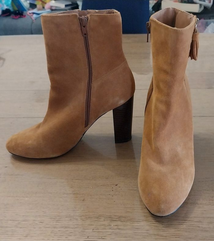 Bottines femme pointure 39 en bon état - photo numéro 2