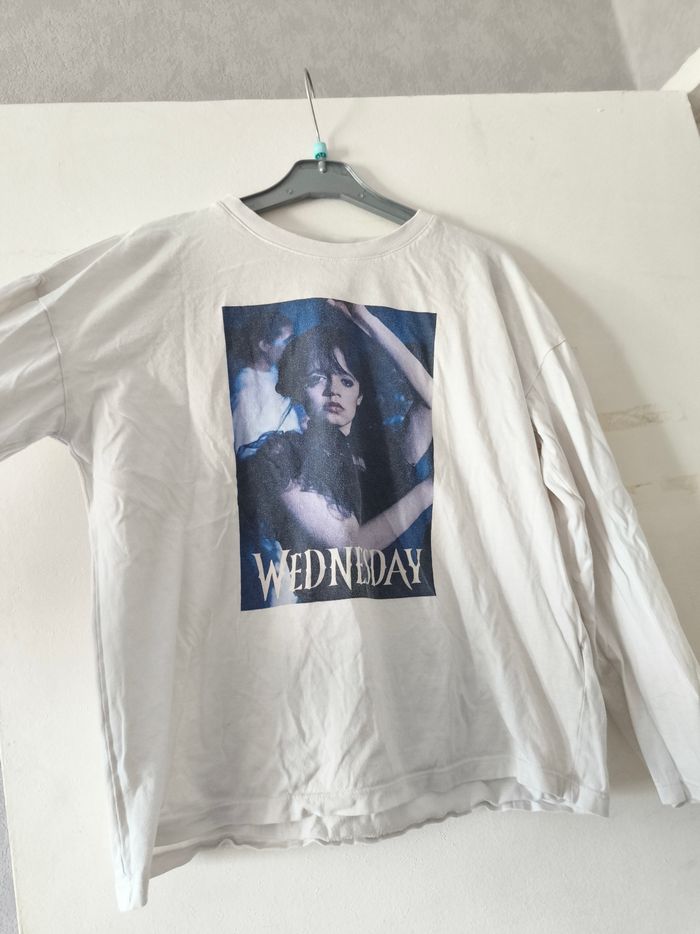 Blouse manche longue mercredi