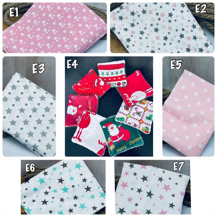 Lot de 24 lingettes lavable fille assortiment aléatoire - photo numéro 8