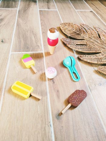 🍦Dinette esquimaux et création de glaces en bois