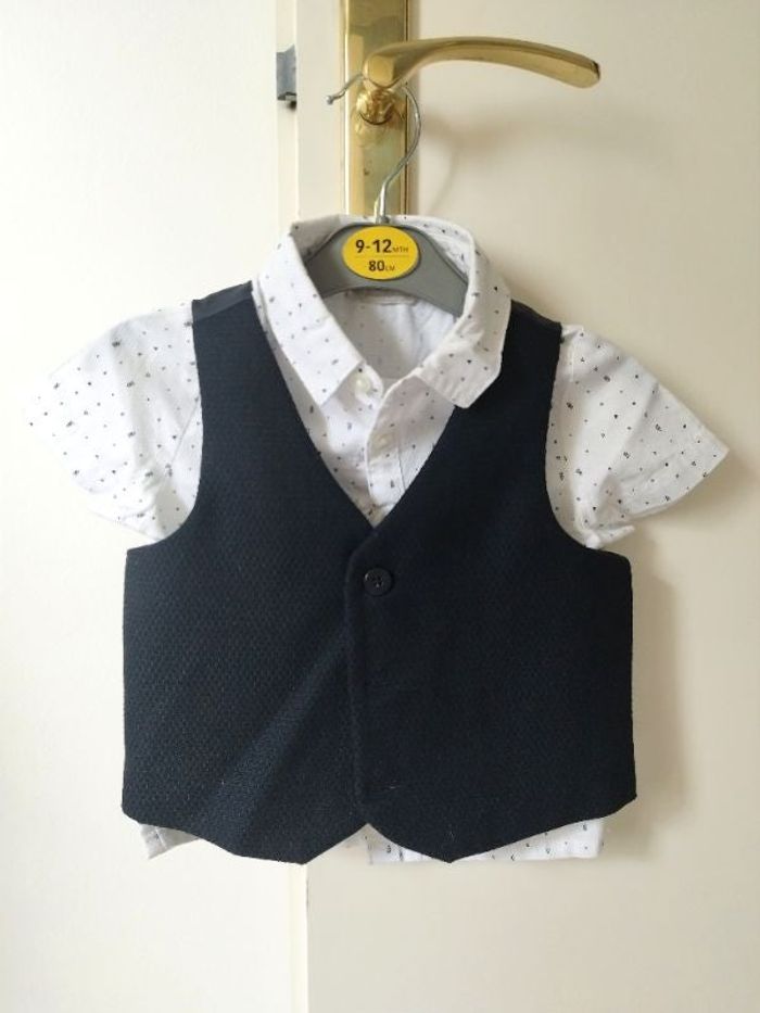 Ensemble fêtes Noël chemise + Boléro