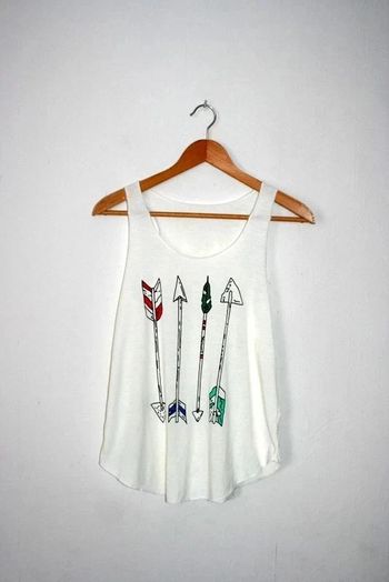 Débardeur blanc cassé taille unique