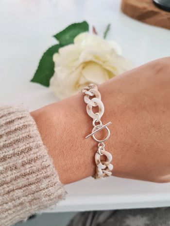 Bracelet crème