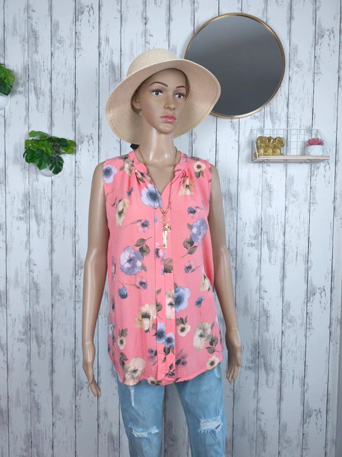 Blouse légère fleurie femme 42/44