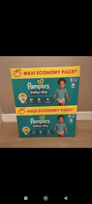 Couche Pampers taille 5