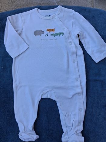 Pyjama fin mixte 6 mois kiabi