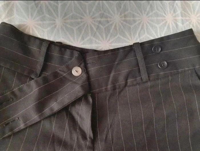 Pantalon Etam noir à rayures taille 36 - photo numéro 3