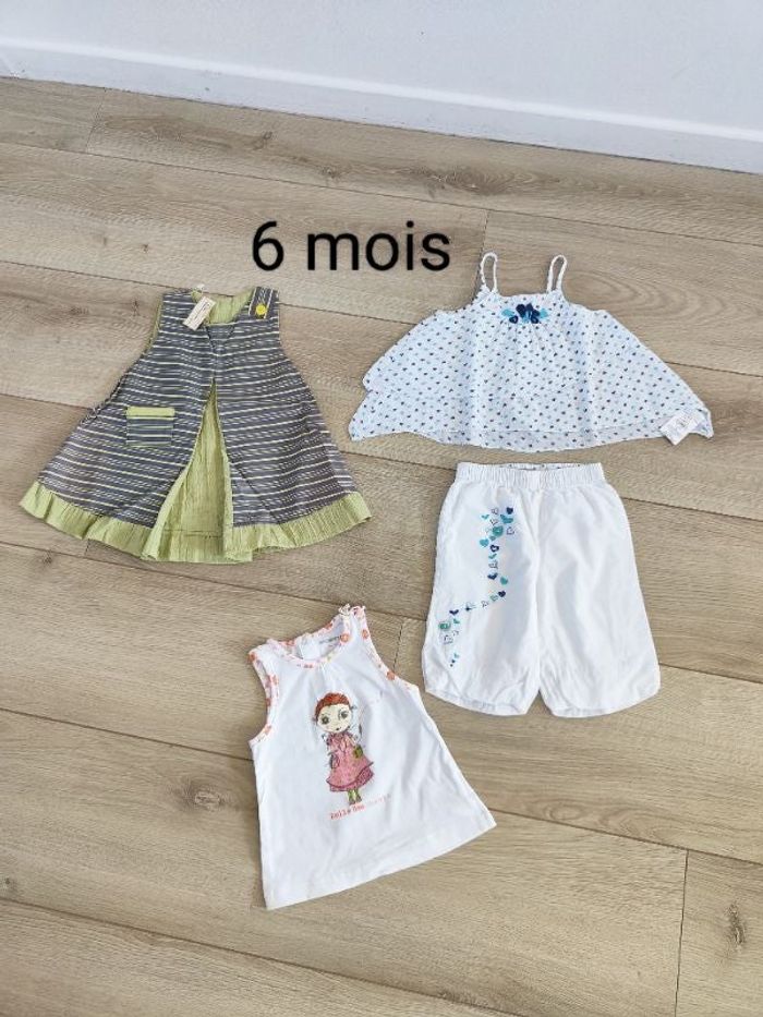Lot vêtements printemps/été 6 mois