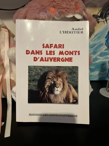 Livre : safari dans les monts d'Auvergne