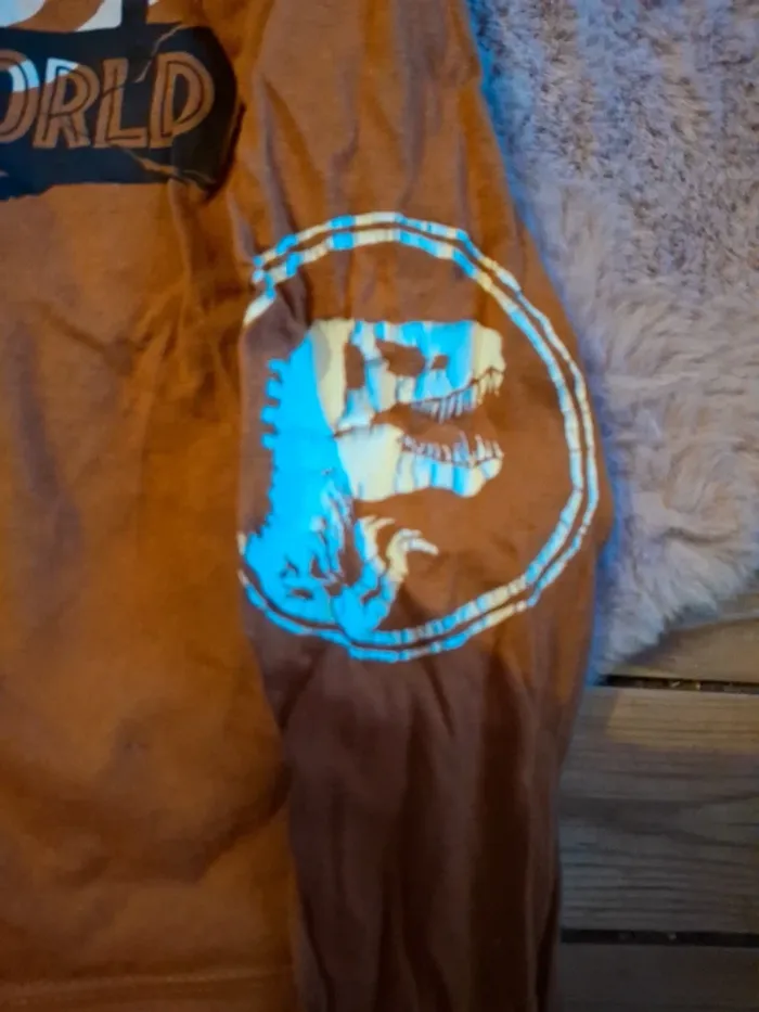 Tshirt jurassic world taille 8 ans - photo numéro 3