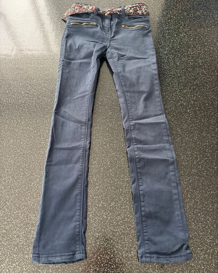 TAO - jean super skinny bleu fille 8 ans