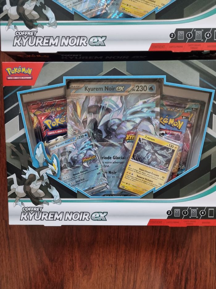 Coffret pokemon kyurem noir ex