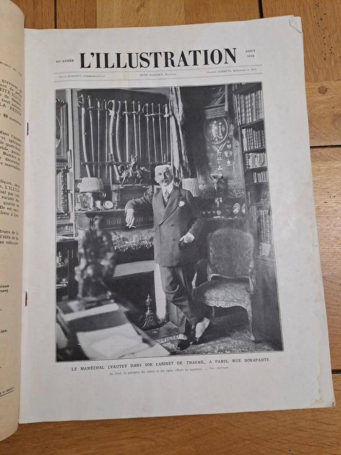 L'illustration journal universel n° 4771 + Hors-série - Le Maréchal Lyautey - photo numéro 2