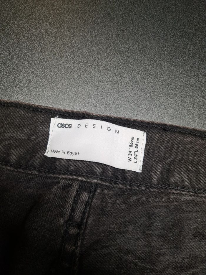 Jeans super baggy homme  asos design - photo numéro 3