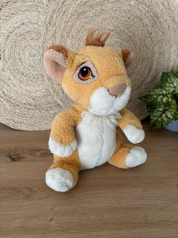 Vintage peluche Simba roi lion mattel 1994