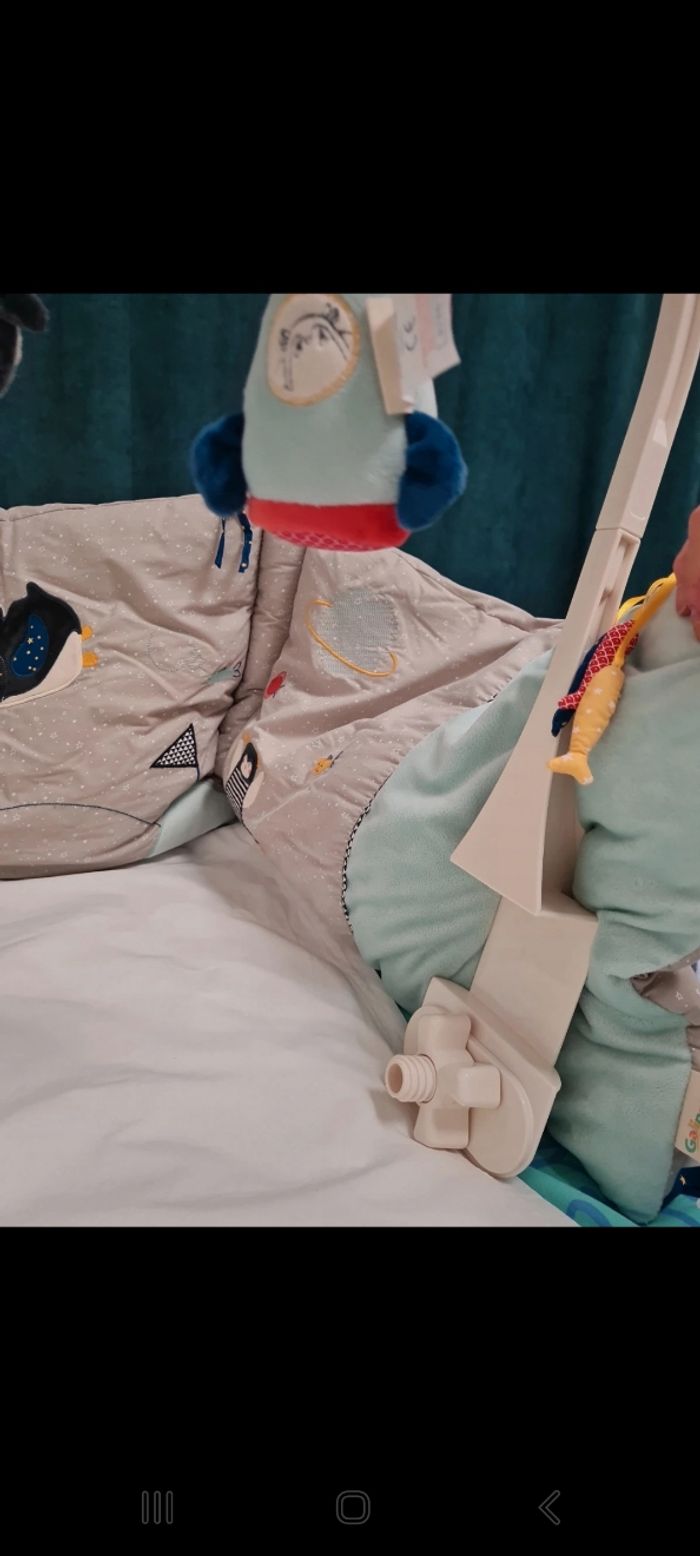 Tour de lit bébé et mobile Nanouk - photo numéro 4