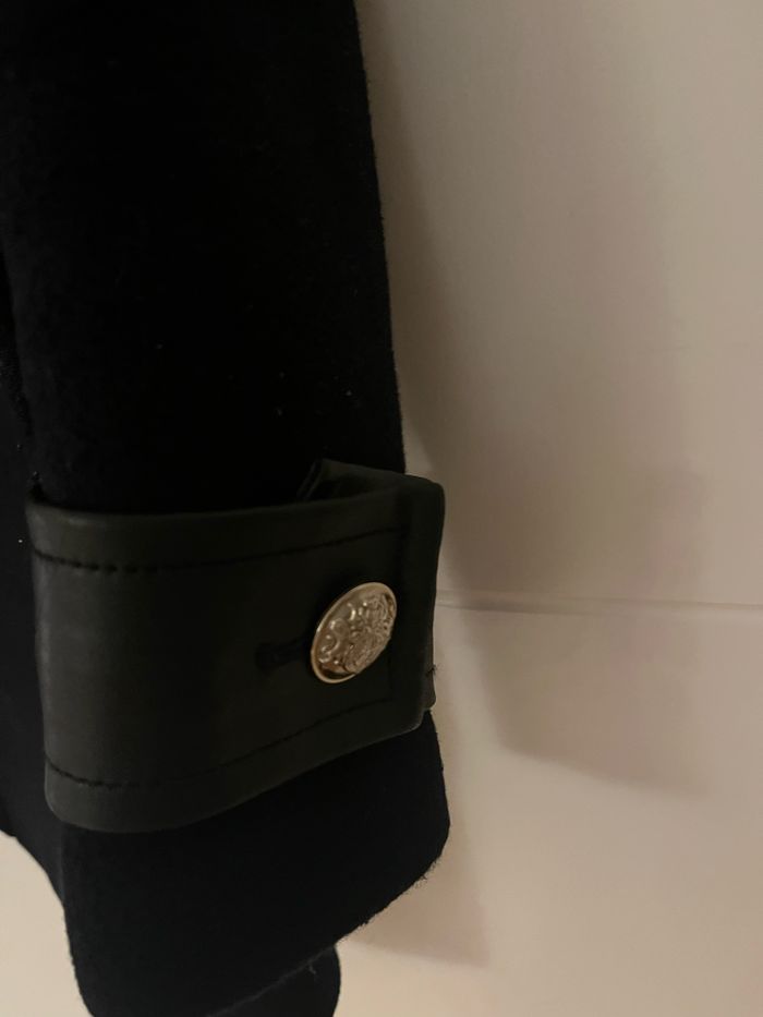 Manteau Claudie Pierlot col léopard - photo numéro 3