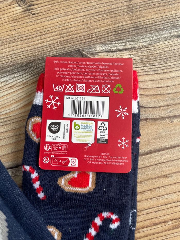 Chaussettes de Noël 31/34 - photo numéro 3