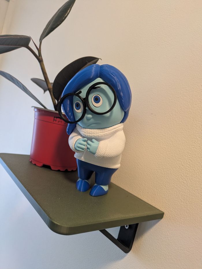 Figurine Tristesse (Vice-Versa) – Finition Texturée – Décoration - photo numéro 6