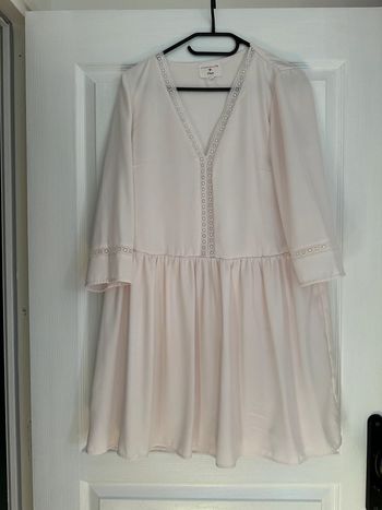Robe étam rose pale S mademoiselle oui